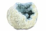 Crystal Filled Celestine (Celestite) Geode - Madagascar #287130-1